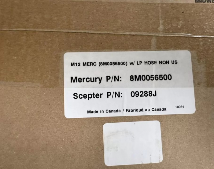 Лодочный мотор Mercury 9.9MH 169CC Light